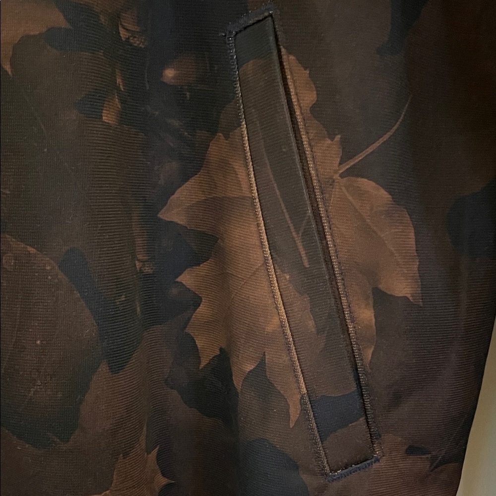 Adidas Brown Leaf Print Jacket - image 3